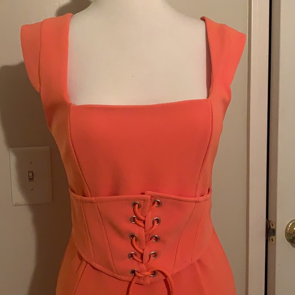 ASOS dress with corset waist belt - Picture 2 of 5